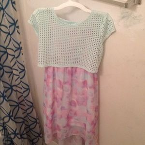 Size 10-12 xhilaration high low dress